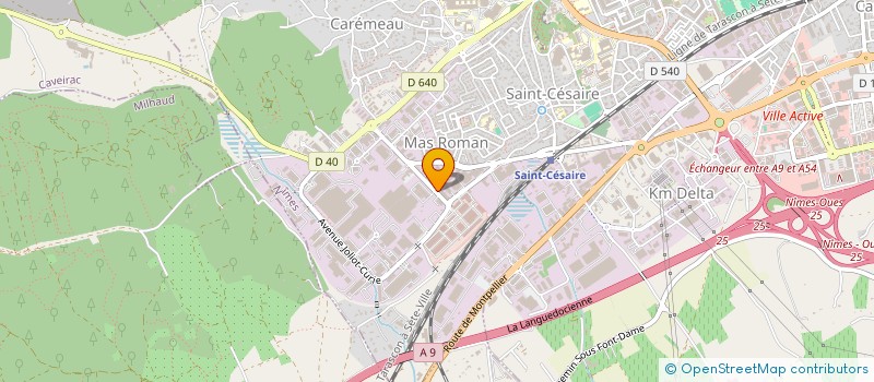 localisation de l'entreprise BIM BUREAUTIQUE INFORMATIQUE MAINTENANCE à NIMES