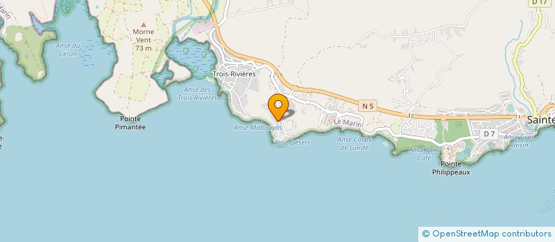 localisation de l'entreprise BIM CARAIBES  SAINTE-LUCE
