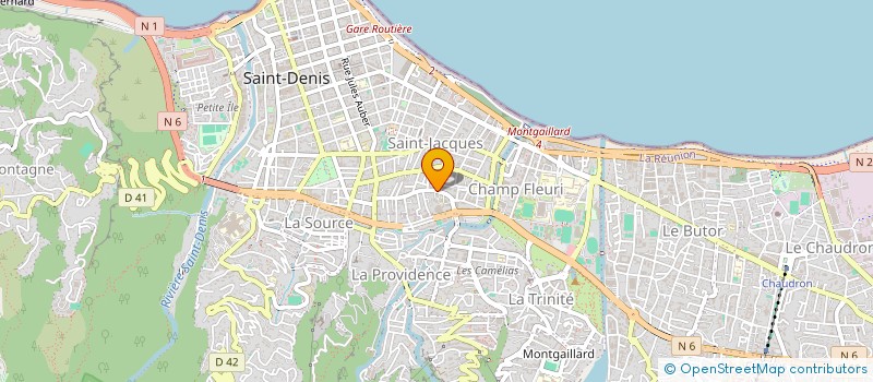 localisation de l'entreprise BIM CARE à SAINT-DENIS