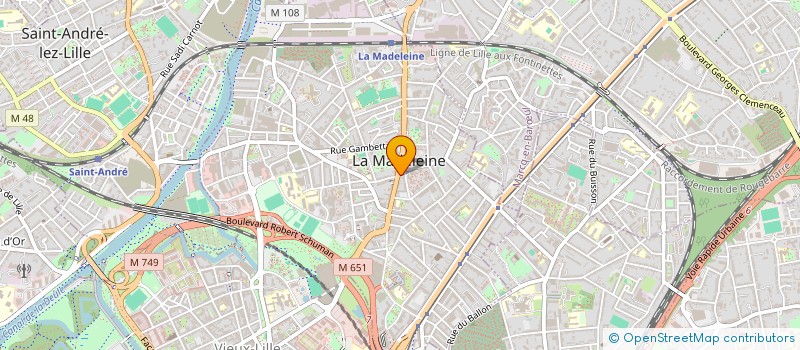 localisation de l'entreprise BIM CONCEPT à LA MADELEINE