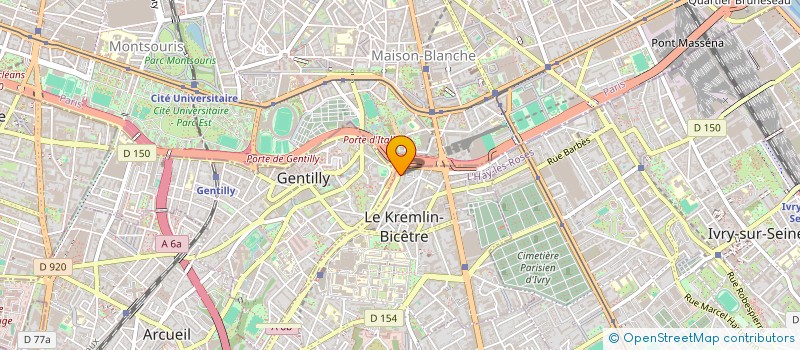 localisation de l'entreprise BIM GROUP  LE KREMLIN-BICETRE