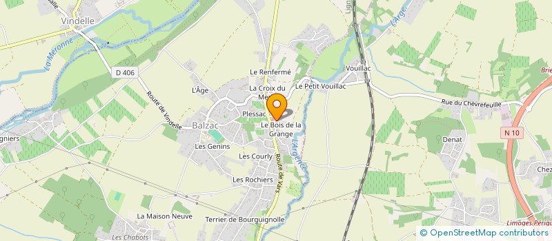 localisation de l'entreprise BIM MAM BOUM  BALZAC