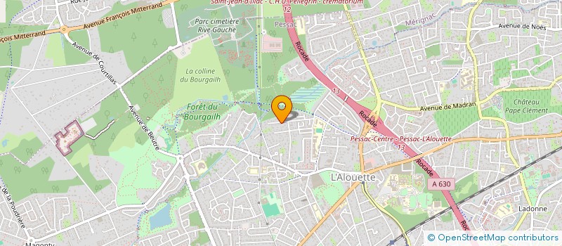 localisation de l'entreprise BIM TACKLE à PESSAC