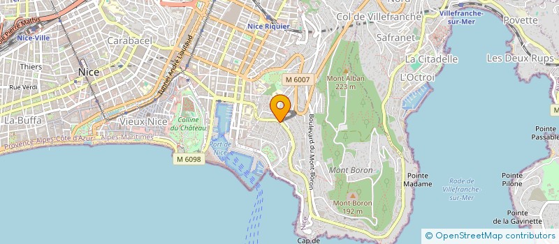 localisation de l'entreprise BIM TEAM à NICE