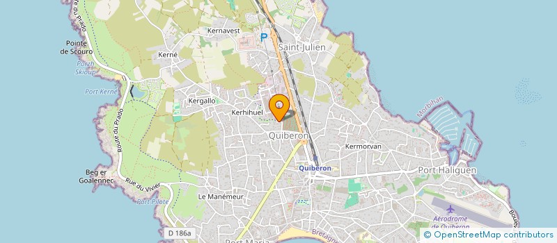 localisation de l'entreprise BIMAG à QUIBERON