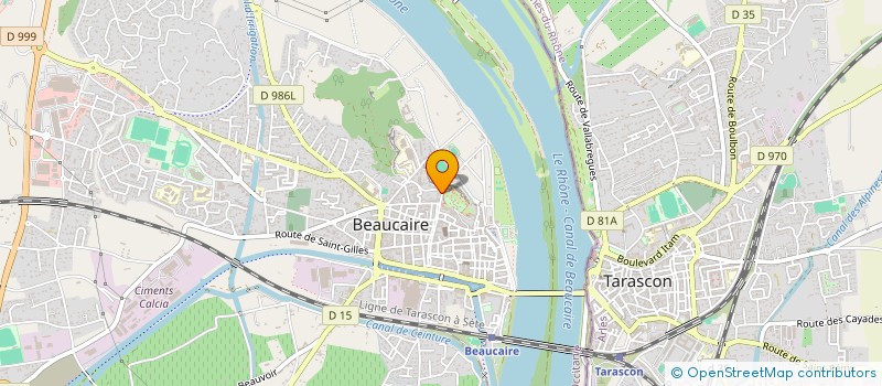 localisation de l'entreprise BIMAMI à BEAUCAIRE