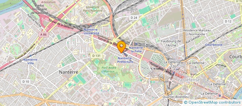 localisation de l'entreprise BIMARTE à RUEIL-MALMAISON