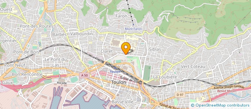 localisation de l'entreprise BIMAX  TOULON