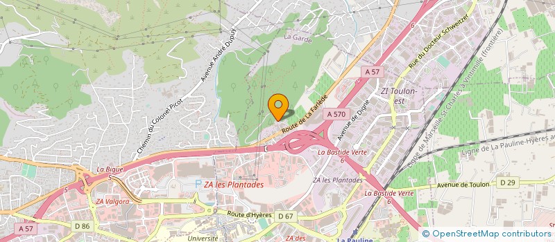 localisation de l'entreprise BIMAXES à LA GARDE
