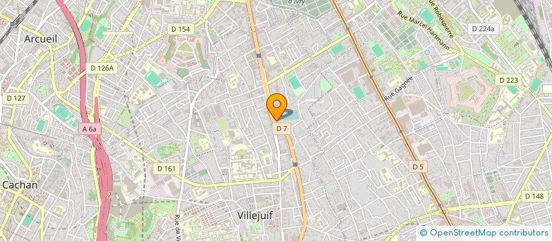 localisation de l'entreprise BIMBIM PRODUCTIONS à VILLEJUIF