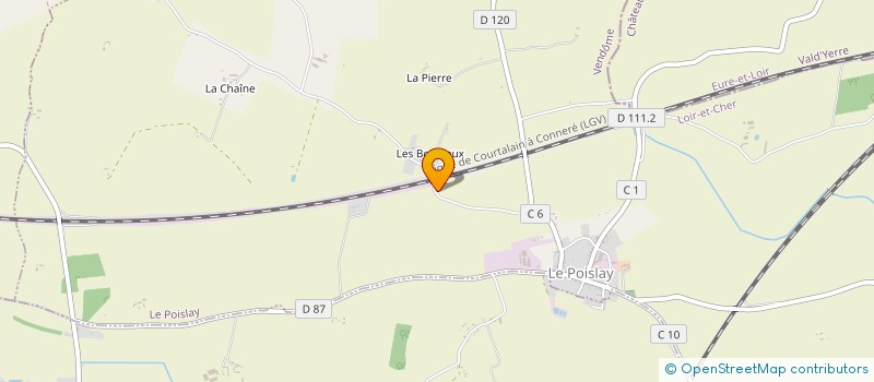 localisation de l'entreprise BIMBIM RENOV  LE POISLAY