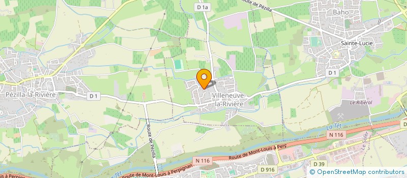 localisation de l'entreprise BIMER FRANCE  VILLENEUVE DE LA RIVIERE