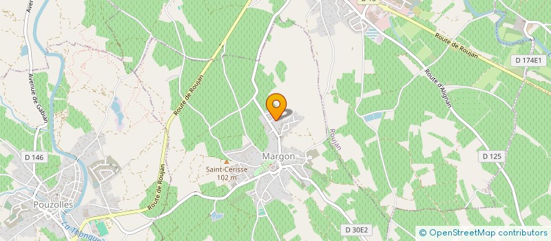 localisation de l'entreprise BIMERIS  MARGON