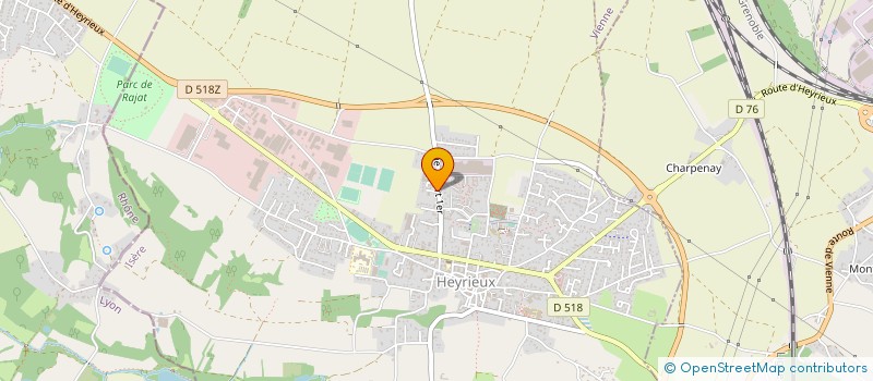 localisation de l'entreprise BIMES SAS à HEYRIEUX