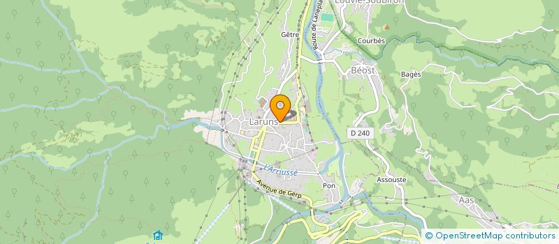 localisation de l'entreprise BIMM  LARUNS