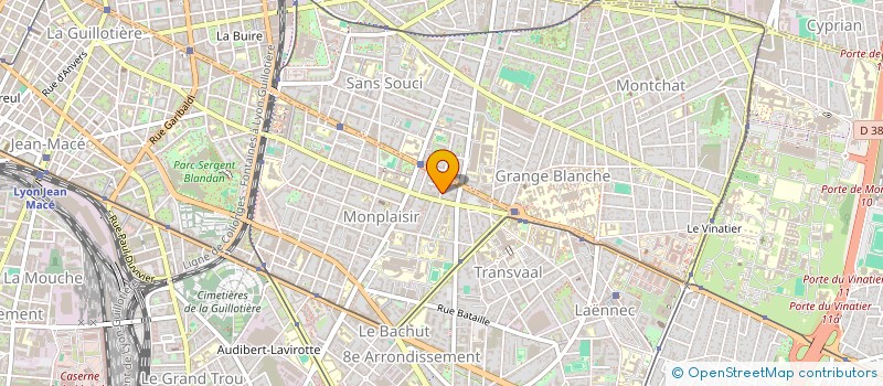 localisation de l'entreprise BIMM  LYON