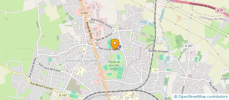 localisation de l'entreprise BIMMO  VARENNES-VAUZELLES