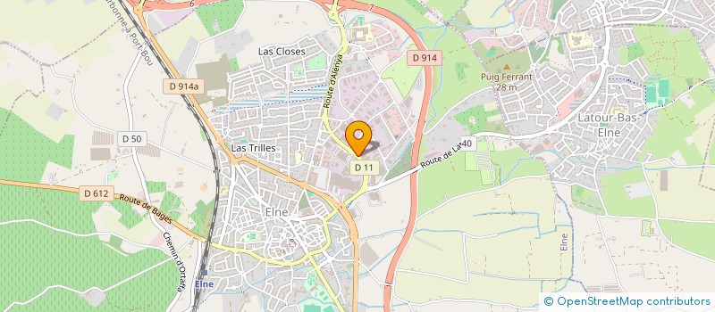 localisation de l'entreprise BIMMO CONSTRUCTION  ELNE