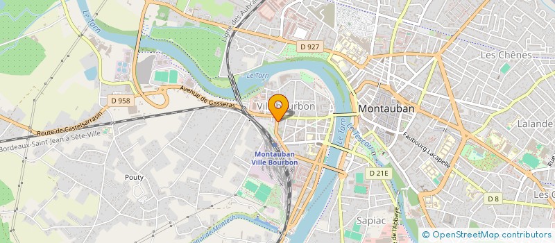 localisation de l'entreprise BIMMO1  MONTAUBAN