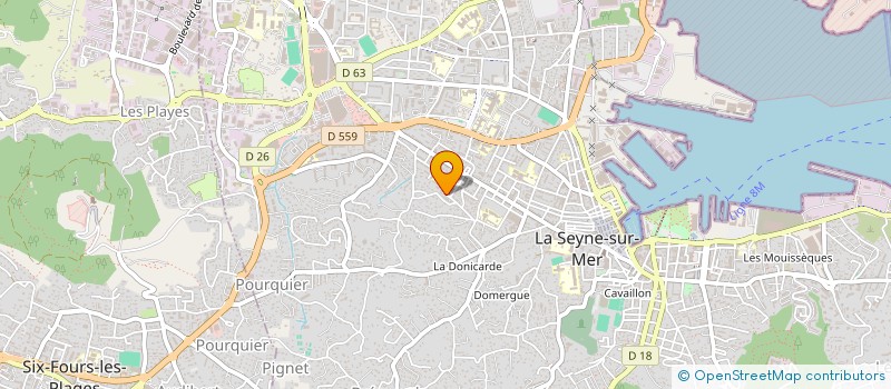 localisation de l'entreprise BIMMOV  LA SEYNE-SUR-MER