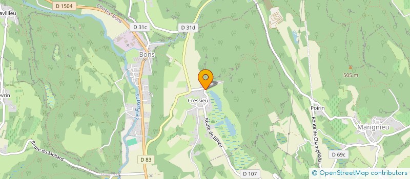 localisation de l'entreprise BIMO  LA TOUR-DU-PIN