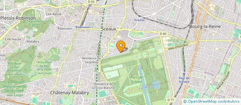 localisation de l'entreprise BIMO à SCEAUX