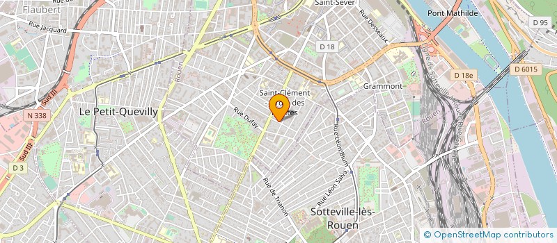 localisation de l'entreprise BIMOPSI à ROUEN