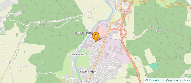 localisation de l'entreprise BIMOREL à GRAVIGNY