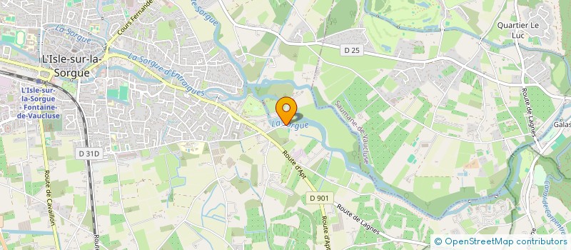 localisation de l'entreprise BIMOTEUR  L'ISLE-SUR-LA-SORGUE