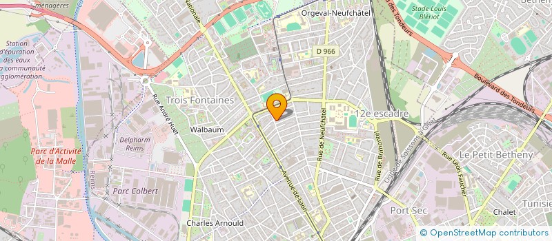 localisation de l'entreprise BIMOTEUR  REIMS