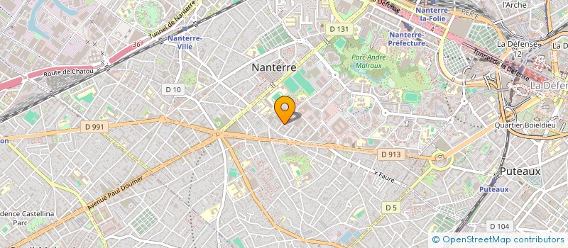 localisation de l'entreprise BIMS CONSULTING  NANTERRE