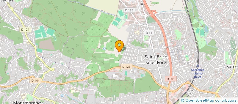 localisation de l'entreprise BINA à ST BRICE SOUS FORET