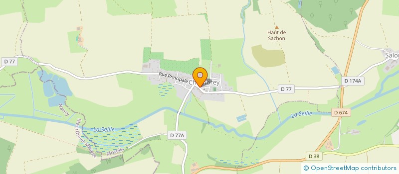 localisation de l'entreprise BINA'  CONSTRUCTION  GERBECOURT