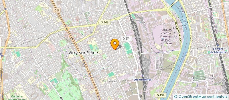 localisation de l'entreprise BINA OTA CAR  VITRY-SUR-SEINE