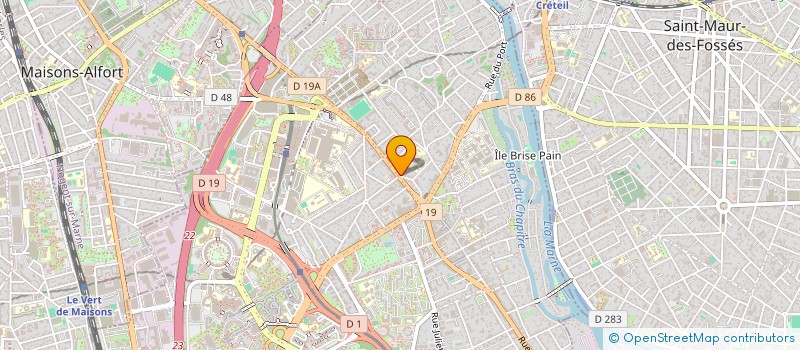 localisation de l'entreprise BINABOUT GROUP  CRETEIL