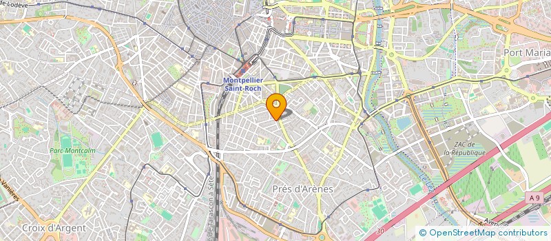 localisation de l'entreprise BINAH à MONTPELLIER