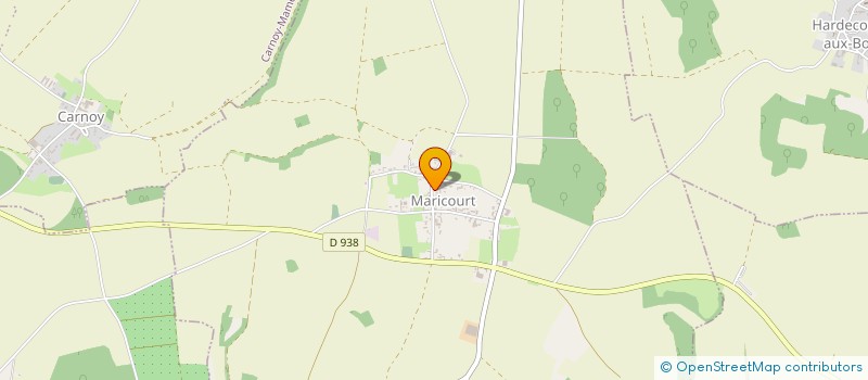 localisation de l'entreprise BINAN  MARICOURT