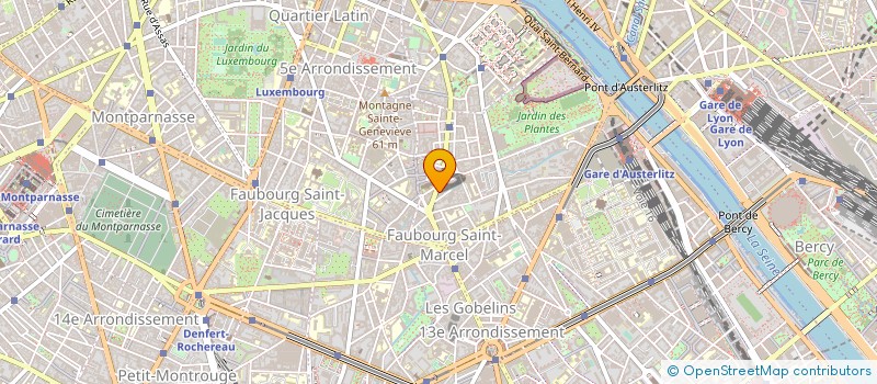 localisation de l'entreprise BINANT PEYROT à PARIS