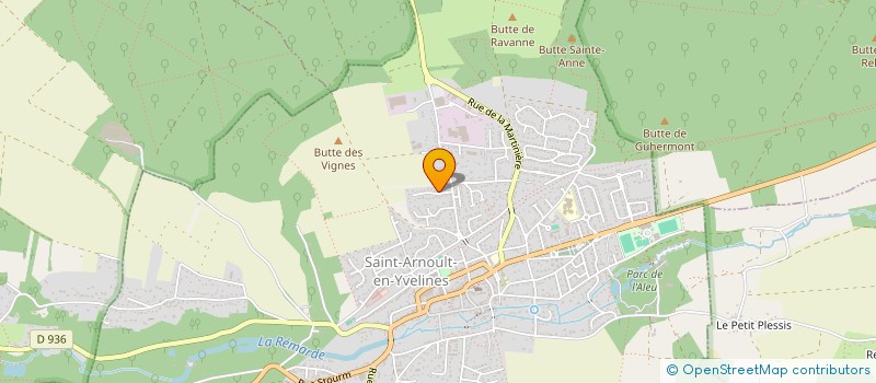 localisation de l'entreprise BINARD IMMOBILIER BOISSIERE  SAINT-ARNOULT-EN-YVELINES