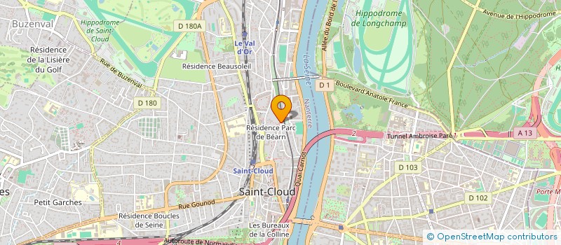 localisation de l'entreprise BINARY INTELLIGENCE TECHNOLOGIE COMPANY  SAINT-CLOUD
