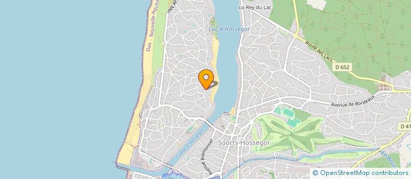 localisation de l'entreprise BINARYSOUND  SOORTS-HOSSEGOR