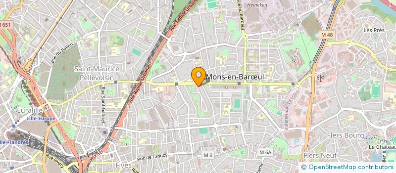 localisation de l'entreprise BINATNA ASSOCIATION  MONS-EN-BARUL