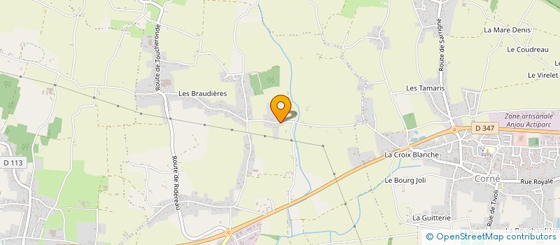 localisation de l'entreprise BINAUD à LOIRE-AUTHION