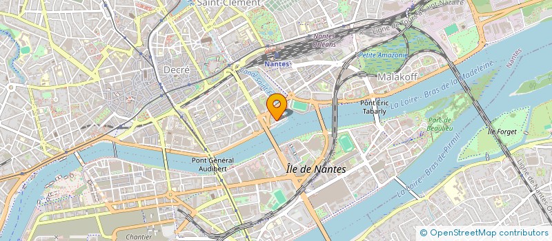 localisation de l'entreprise BINAURAL à NANTES