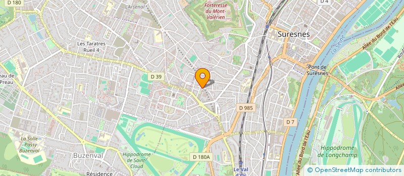 localisation de l'entreprise BIND-UP à SURESNES