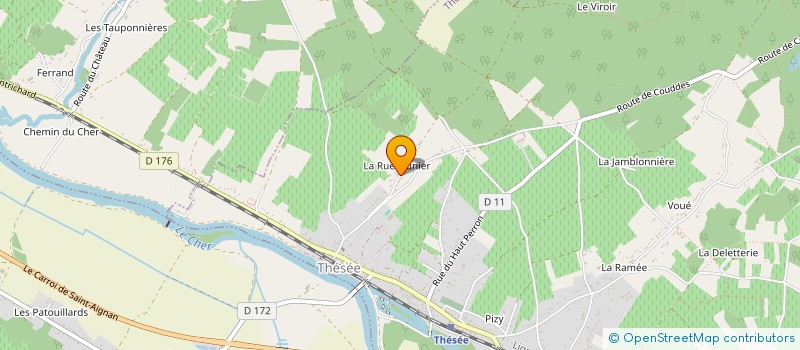 localisation de l'entreprise BINDERMARK  THESEE