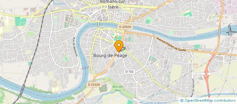 localisation de l'entreprise BINESTI à BOURG-DE-PEAGE
