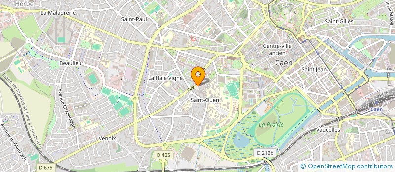 localisation de l'entreprise BINET 3MJ à CAEN