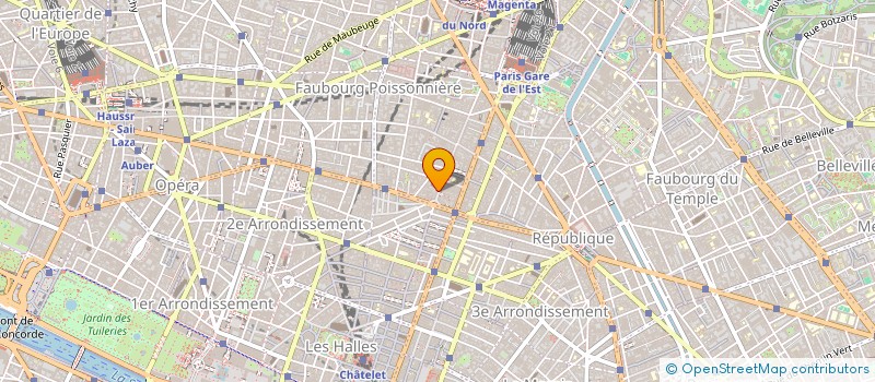 localisation de l'entreprise BINET CORDELET SAINT DENIS  PARIS