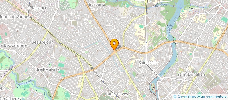 localisation de l'entreprise BINET INVENT  NANTES